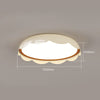 French cream style eggshell bedroom ceiling lamp