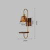 Wabi-sabi retro Japanese style study room restaurant bed and breakfast wall lamp