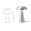 Nordic Mushroom Wireless Charging Desk Lamp