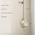 Creative ice cube adjustable bedroom bedside chandelier