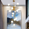 Modern personality magic beans stair chandelier