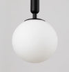 Nordic sphere bedroom bedside chandelier