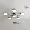 Nordic log led ceiling light