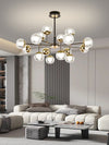 Light luxury spherical magic bean chandelier