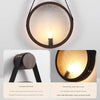 Retro creative glass wall lamp