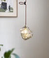 Creative ice cube adjustable bedroom bedside chandelier