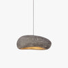 Wabi-sabi style micro cement chandelier