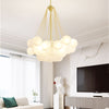 Cream Bubble Ball Chandelier