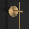 All copper sphere bedroom bedside wall lamp