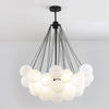 Cream Bubble Ball Chandelier