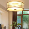 Copper bedroom ceiling lamp