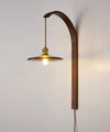 Medieval wabi-sabi style brass retro Nordic study living room bedroom bedside bathroom restaurant corridor wall lamp