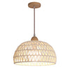 Original wood cream style rattan chandelier