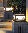 Outdoor villa fence courtyard wall gate waterproof column head light