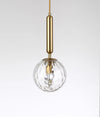 Nordic sphere bedroom bedside chandelier