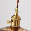 Medieval wabi-sabi style brass retro Nordic study living room bedroom bedside bathroom restaurant corridor wall lamp