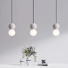 Wabi-sabi style terrazzo bedroom bedside small Pendant light