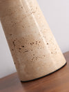 Yellow Travertine Mushroom Table Lamp