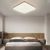 Ultra-thin solid wood LED ceiling light