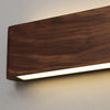 Walnut LED Wall Light