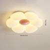 Cream style flower led bedroom ceiling lamp