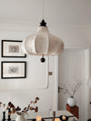 Vintage solid wood chandelier