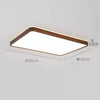 LED solid wood bedroom ceiling lamp