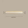 Minimalist long strip LED wall light