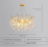 French creative branch crystal living room and dining room chandelier