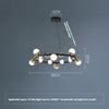 Creative molecular chandelier