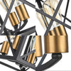 Creative and personalized iron restaurant bar chandelier