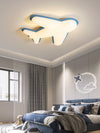 Children's room airplane ceiling lamp