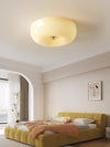 Vintage cream style Bauhaus ceiling lamp