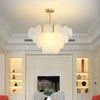 French cream shell chandelier