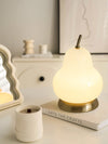 Cream Pear Table Lamp