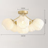 Nordic creative flower ceiling lamp