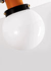 Japanese retro glass ball aisle ceiling lamp