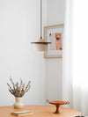 Vintage solid wood yellow travertine bedroom bedside chandelier