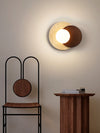 Japanese wabi-sabi style wall lamp