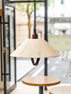 Wabi-sabi style restaurant chandelier retractable