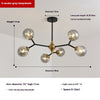 Magic Bean Molecular Chandelier