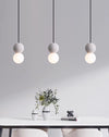 Wabi-sabi style terrazzo bedroom bedside small Pendant light