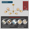 Creative and personalized magic bean molecular chandelier