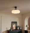 Vintage cream style children's room bedroom ceiling lamp