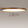 Walnut LED Ceiling Light