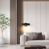 Solid wood LED wall light