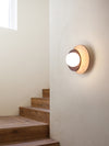 Japanese wabi-sabi style wall lamp