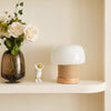 Cream Style Mushroom Table Lamp