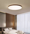 Ultra-thin solid wood LED ceiling light