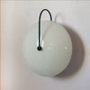 Nordic round glass aisle wall lamp